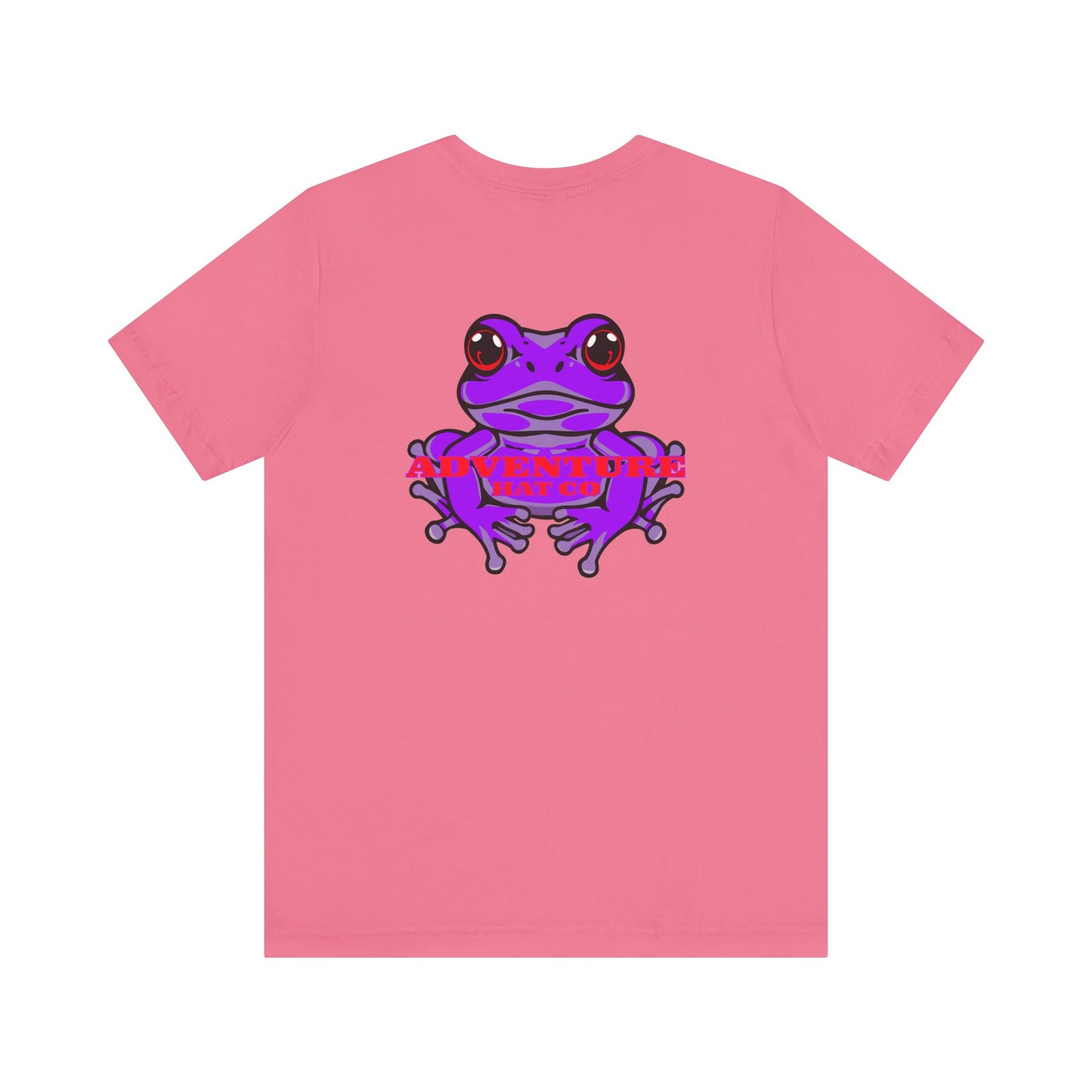 Adventure Hat Co Purple Frog Shirt Unisex Jersey Short Sleeve Tee