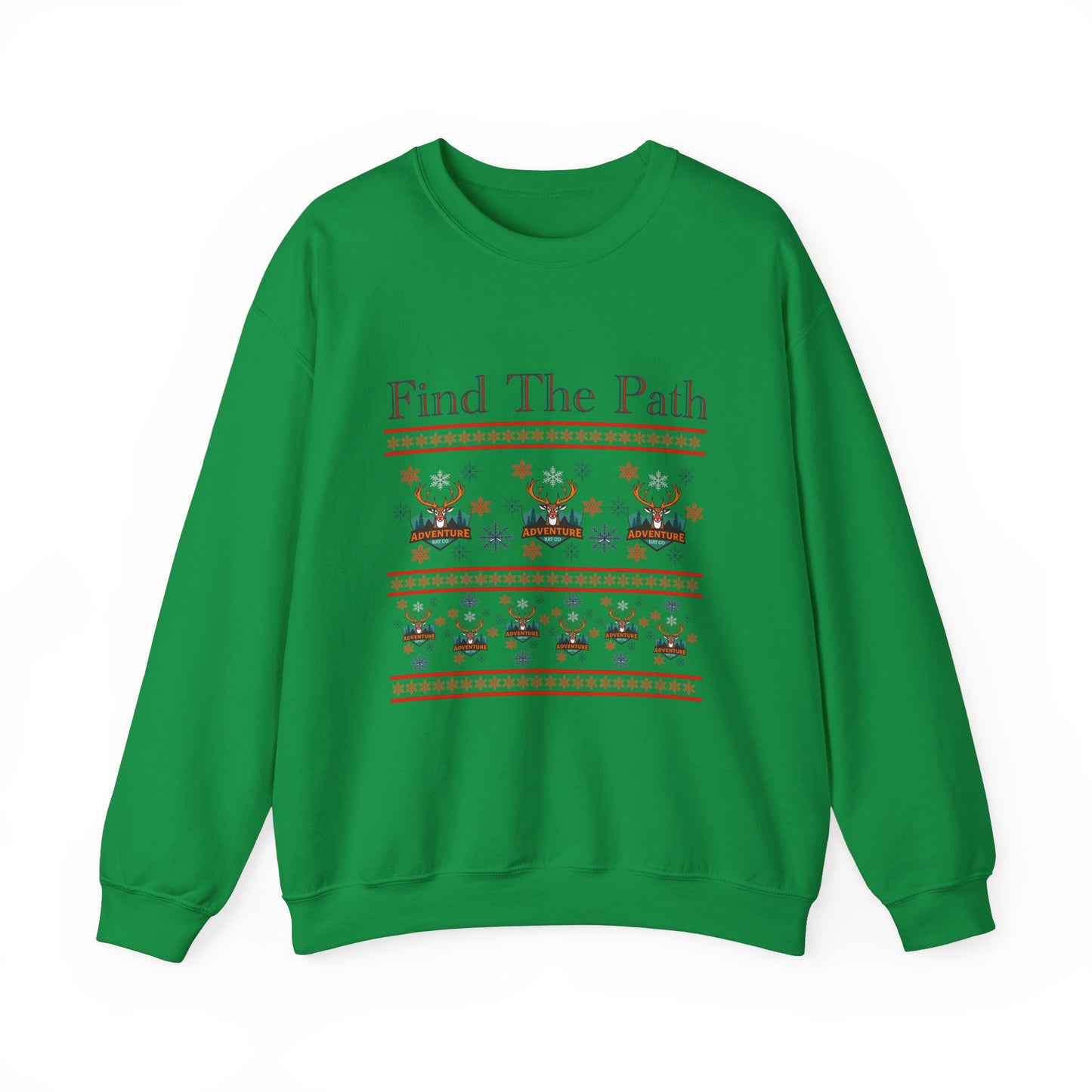 Adventure Hat Co Ugly Sweater Unisex Heavy Blend™ Crewneck Sweatshirt