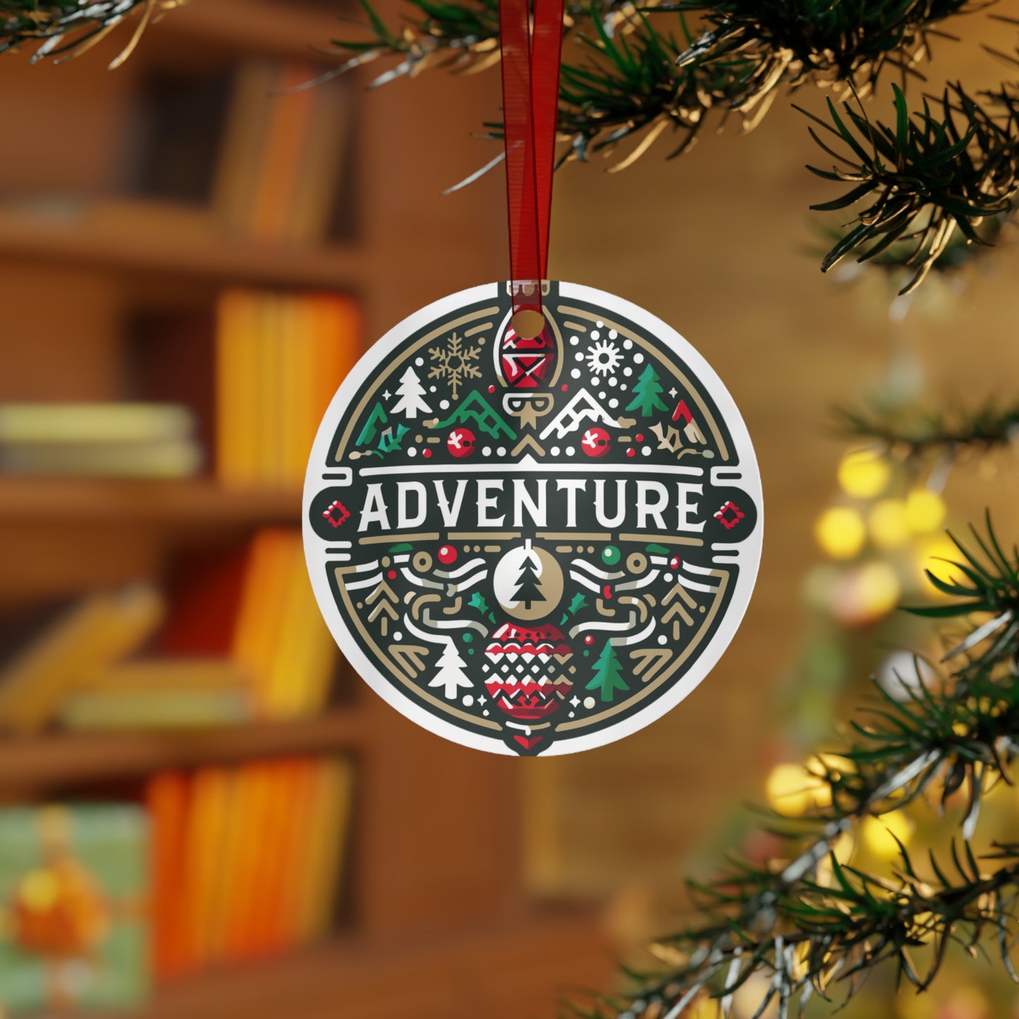 Christmas Ornament by Adventure Hat Co