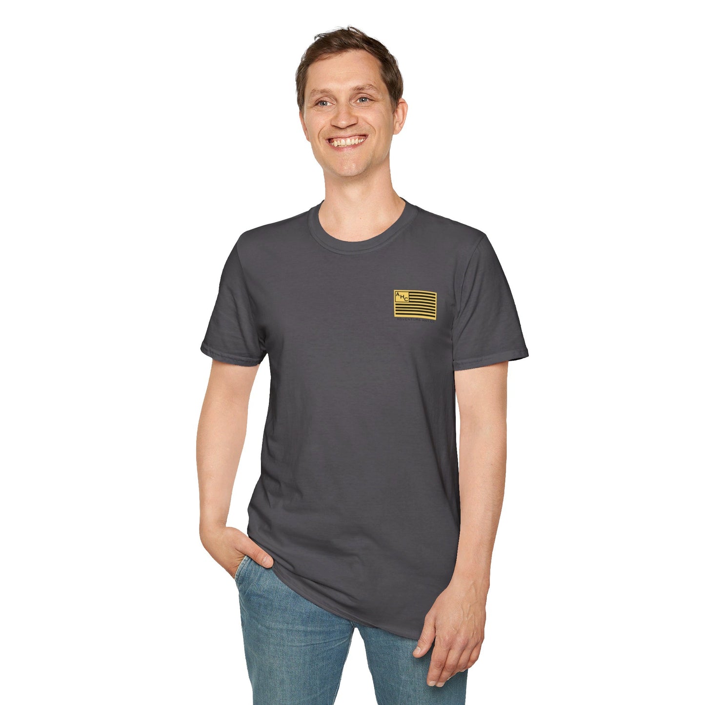 Adventure Hat Co Flag Unisex Softstyle T-Shirt