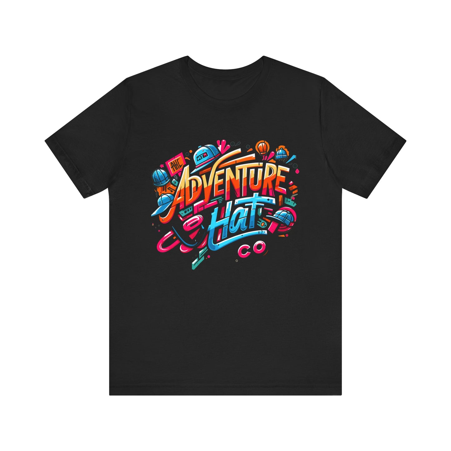 Adventure Hat Co Graffiti Style Tee