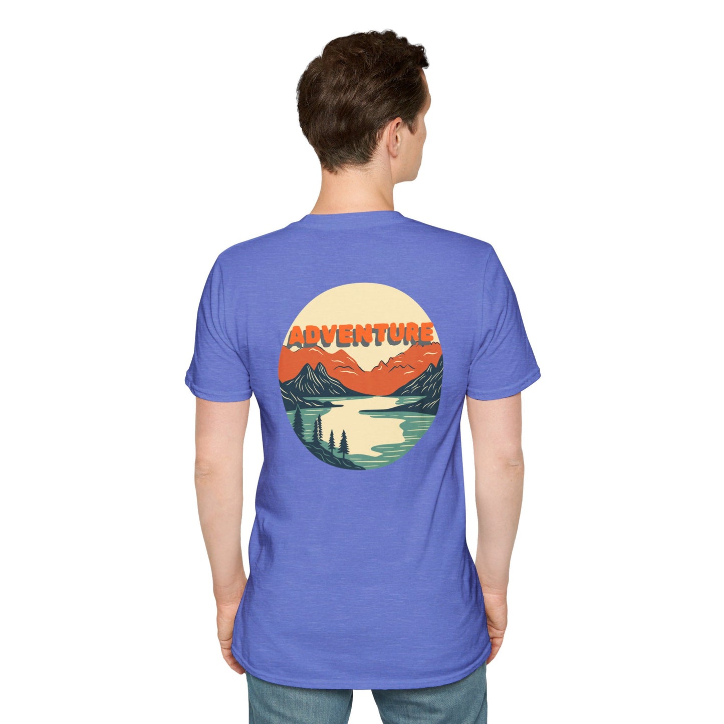 Adventure Hat Co Mountain Neutral Colors Unisex Soft style T-Shirt