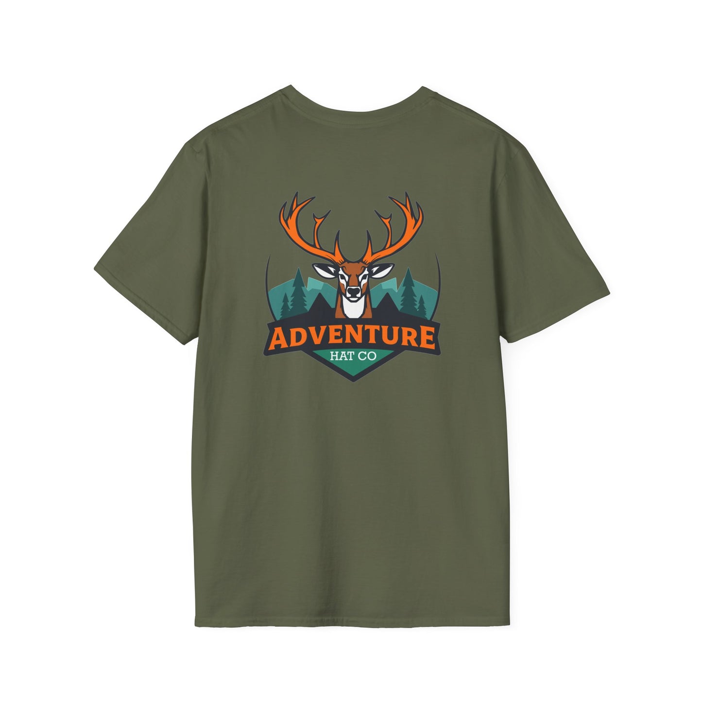 Adventure Hat Co Deer Shirt Unisex Softstyle T-Shirt