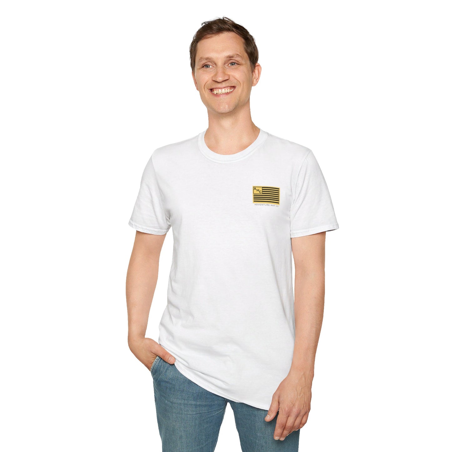 Adventure Hat Co Flag Unisex Softstyle T-Shirt