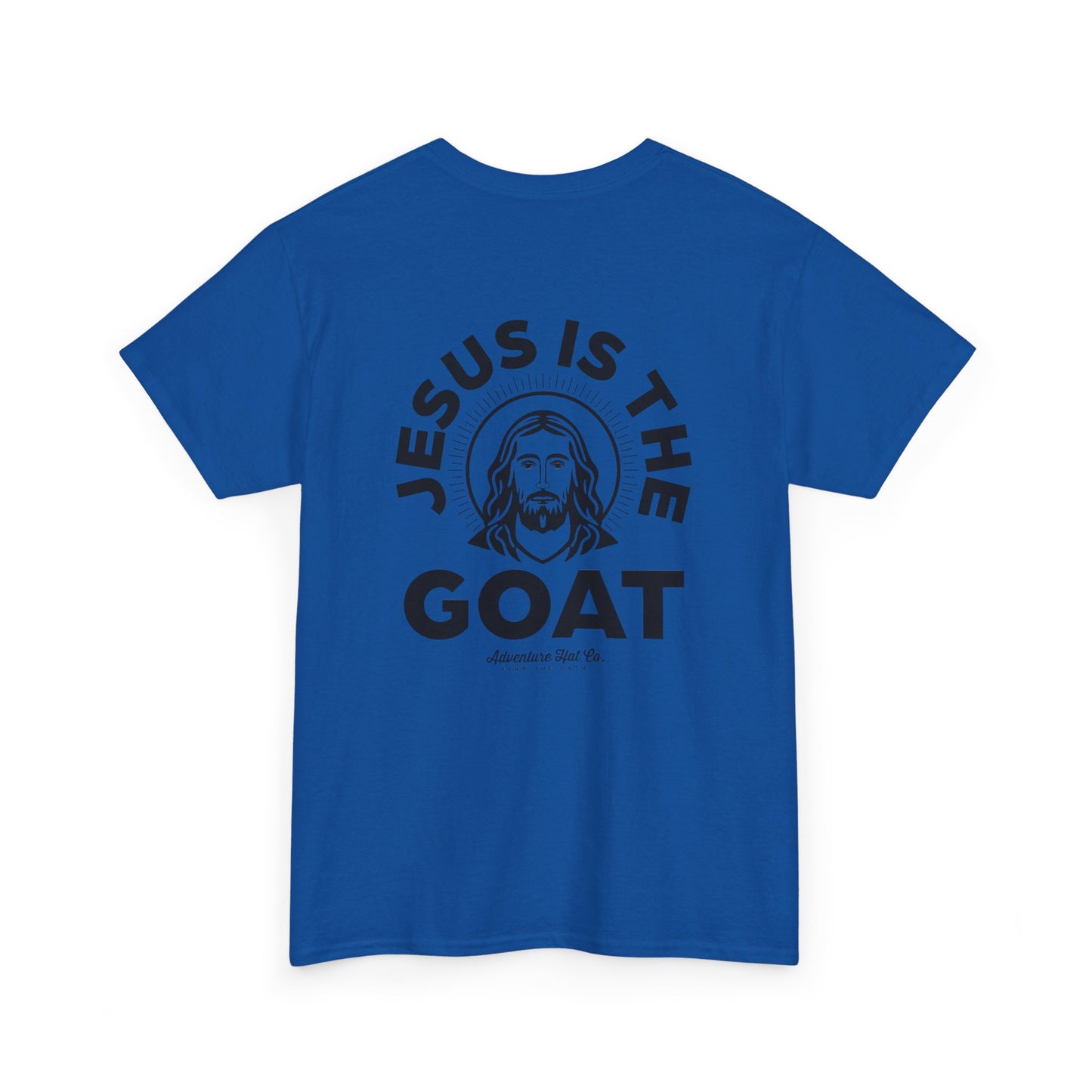 Jesus is the GOAT T-Shirt Unisex Heavy Cotton Tee