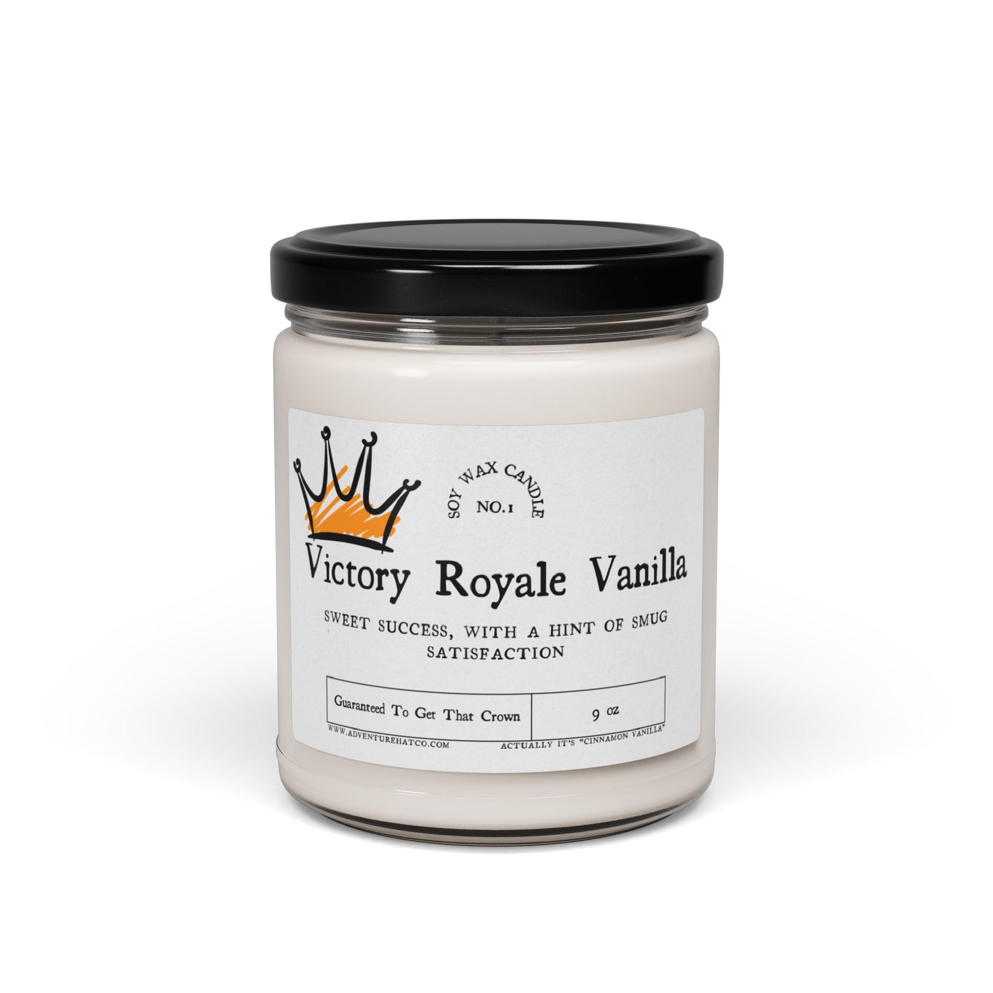 Funny Gaming Themed Candle, Victory Royale Vanilla