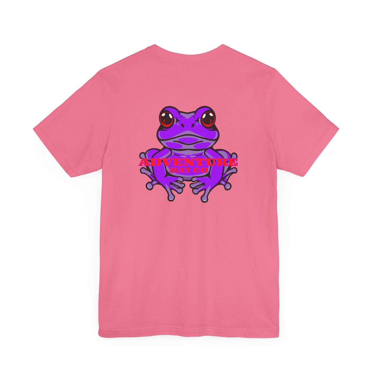 Adventure Hat Co Purple Frog Shirt Unisex Jersey Short Sleeve Tee