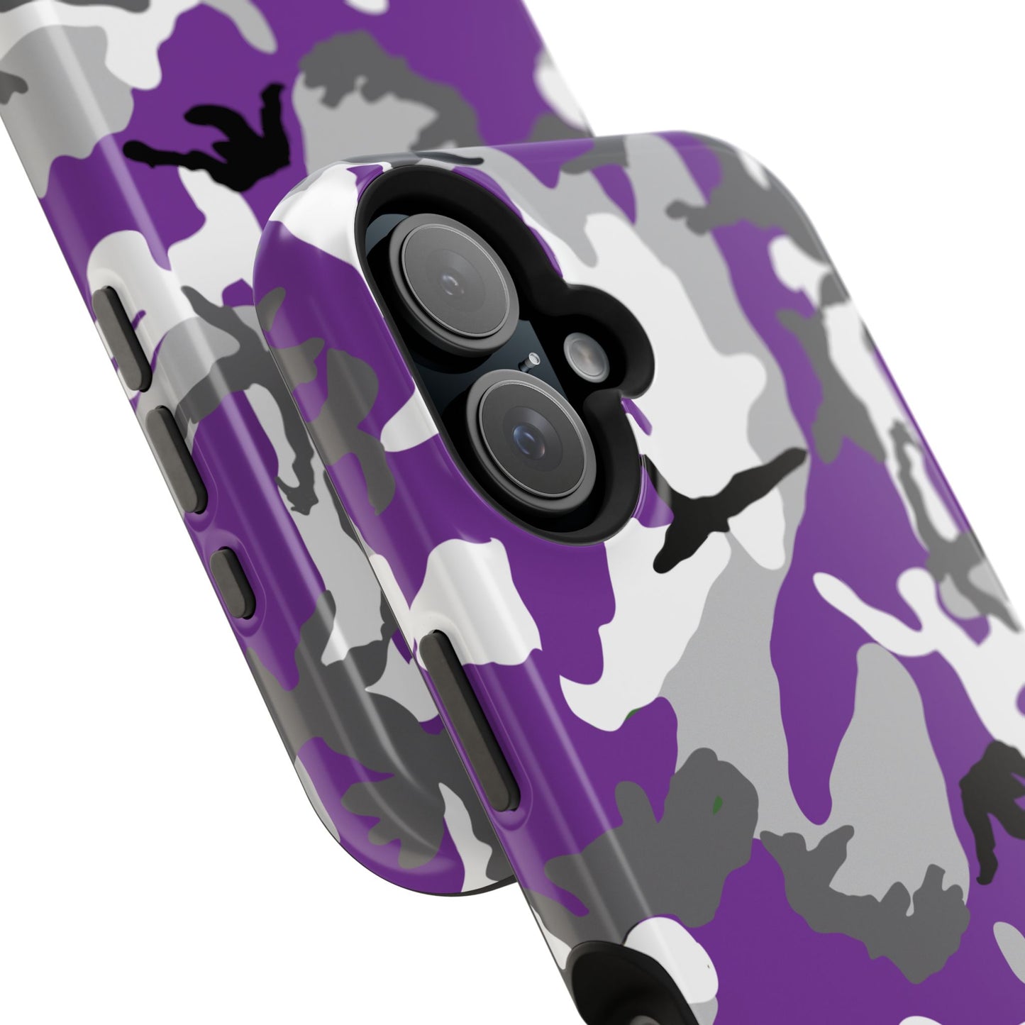 iPhone Case - Adventure Hat Co Purple Camo Impact-Resistant Case for 16, 15, and 14 Models