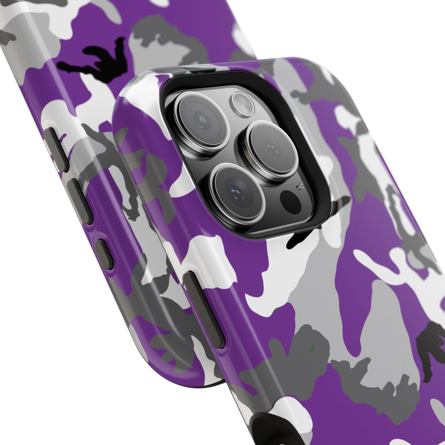 iPhone Case - Adventure Hat Co Purple Camo Impact-Resistant Case for 16, 15, and 14 Models