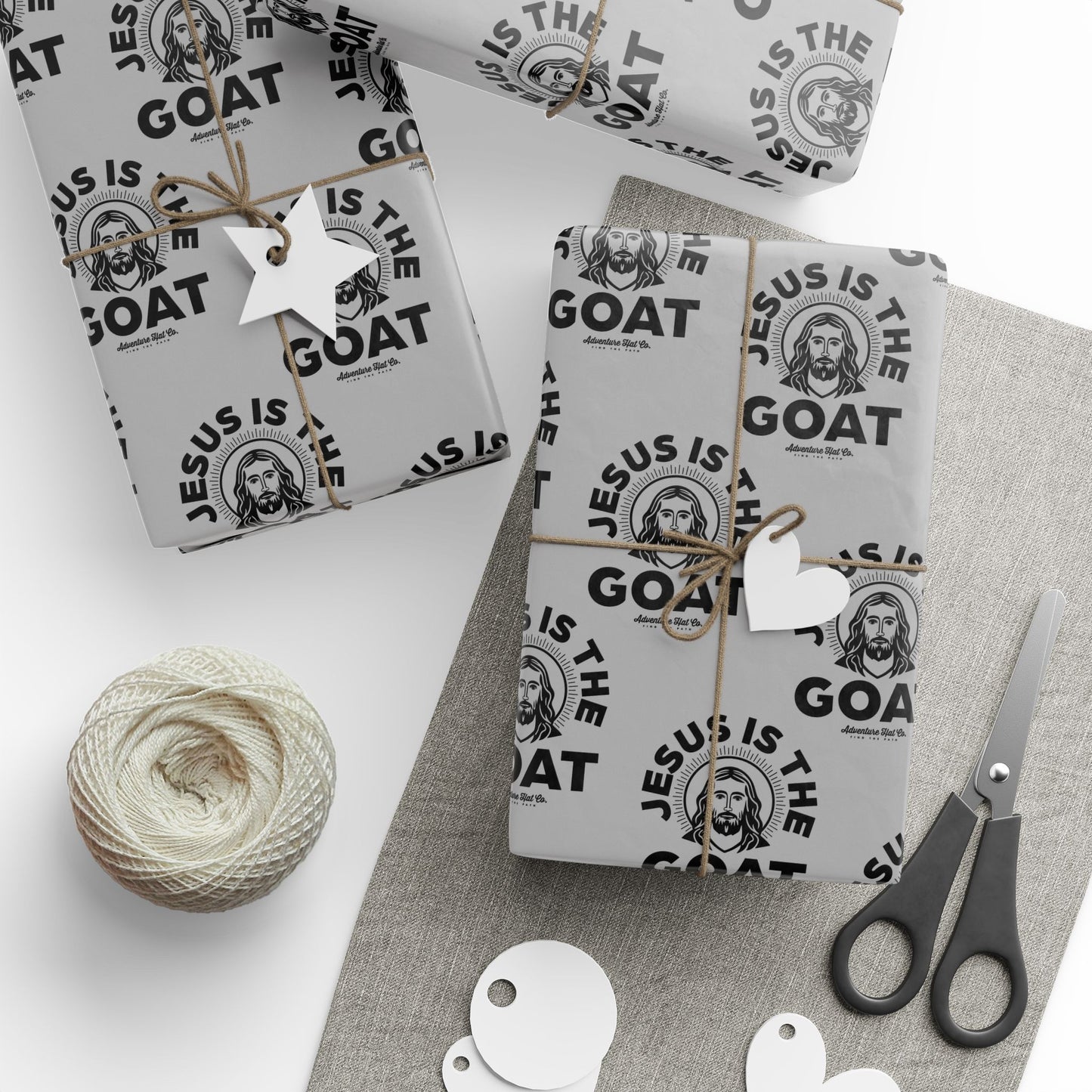 Jesus is the G.O.A.T (Greatest Of All TIme) Wrapping Paper