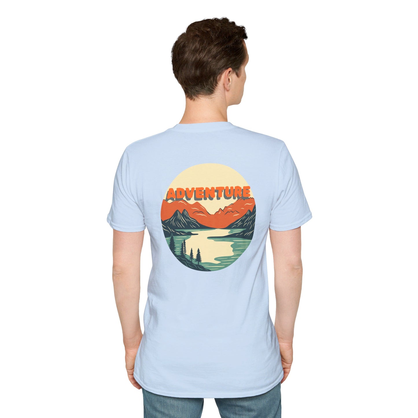 Adventure Hat Co Mountain Neutral Colors Unisex Soft style T-Shirt