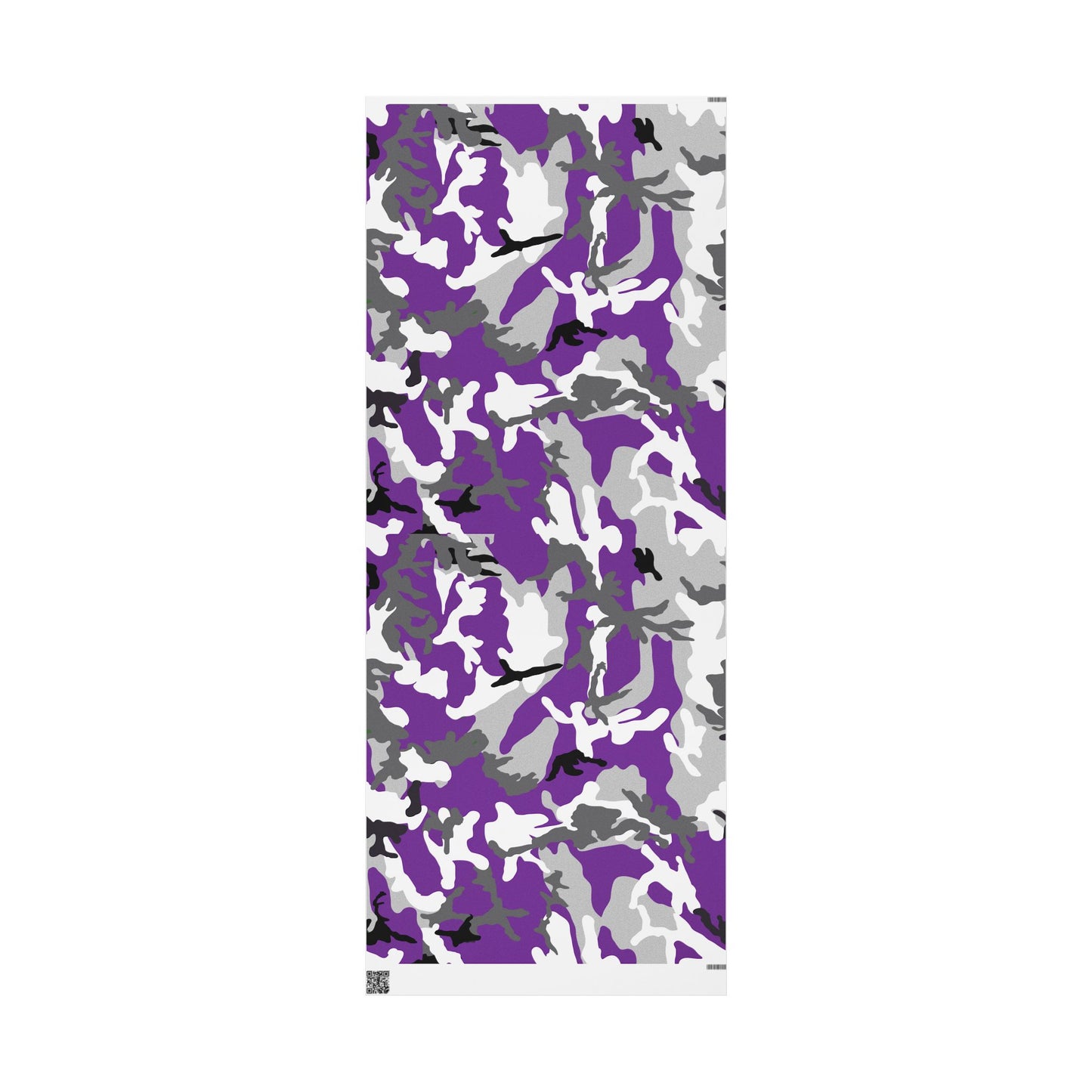 Purple Camouflage Wrapping Paper