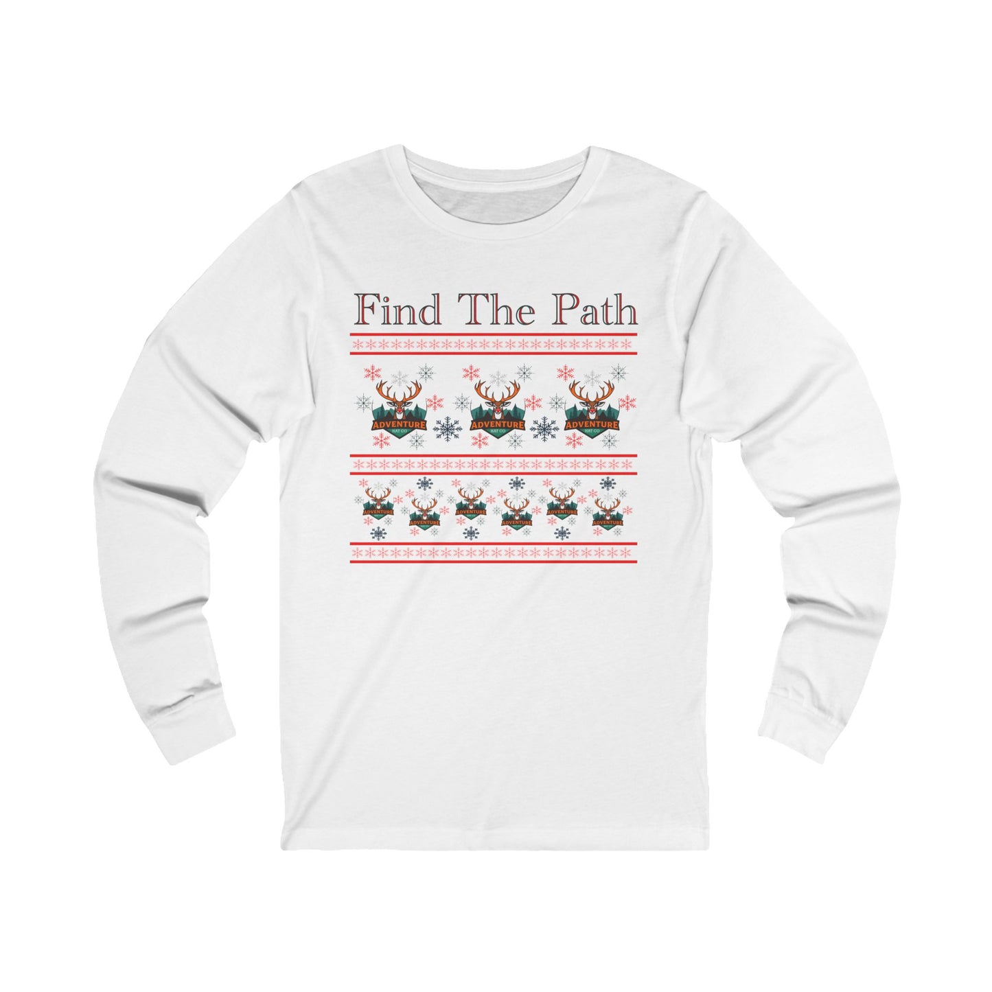 Ugly Sweater Long Sleeve Tee by Adventure Hat Co