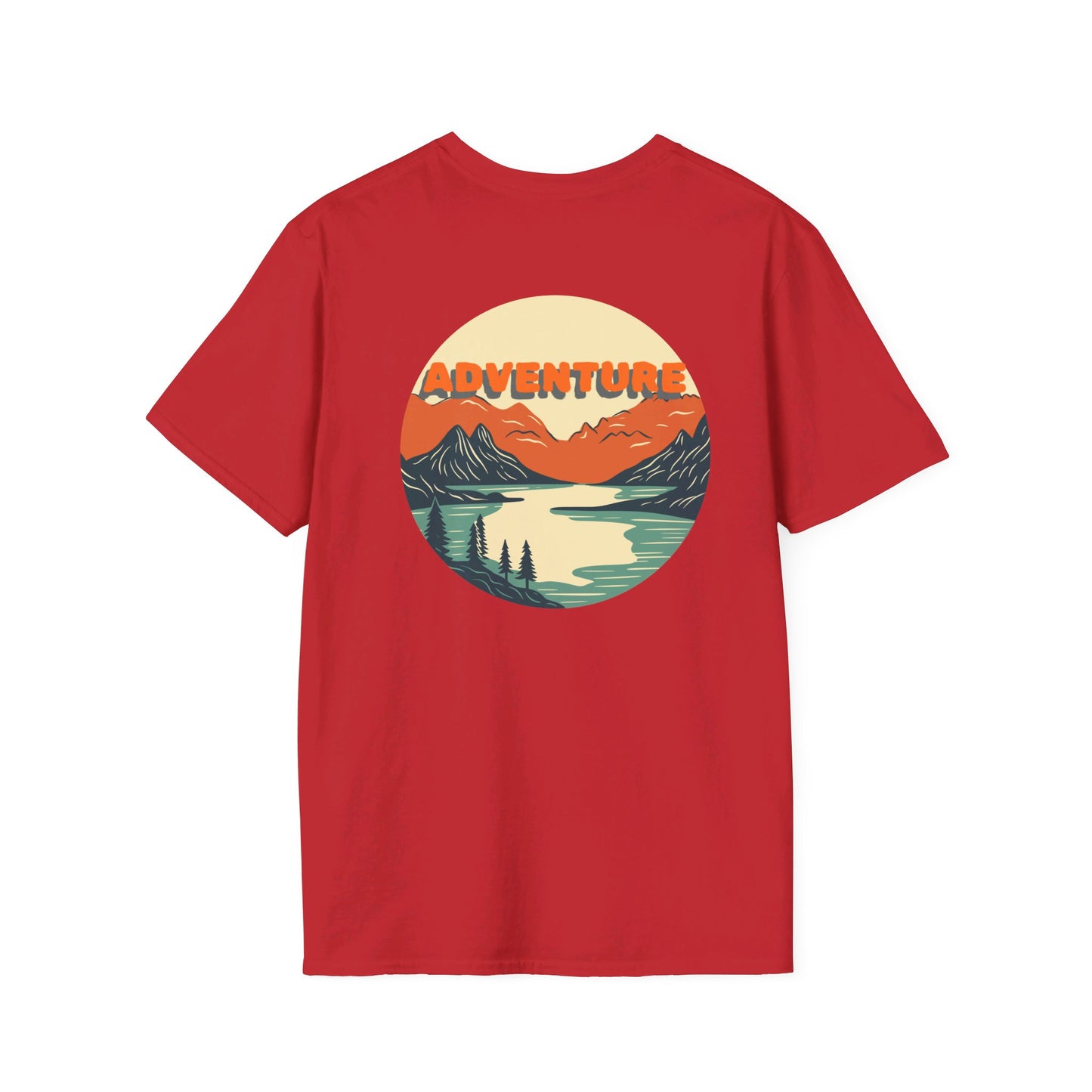 Adventure Hat Co Mountain Neutral Colors Unisex Soft style T-Shirt