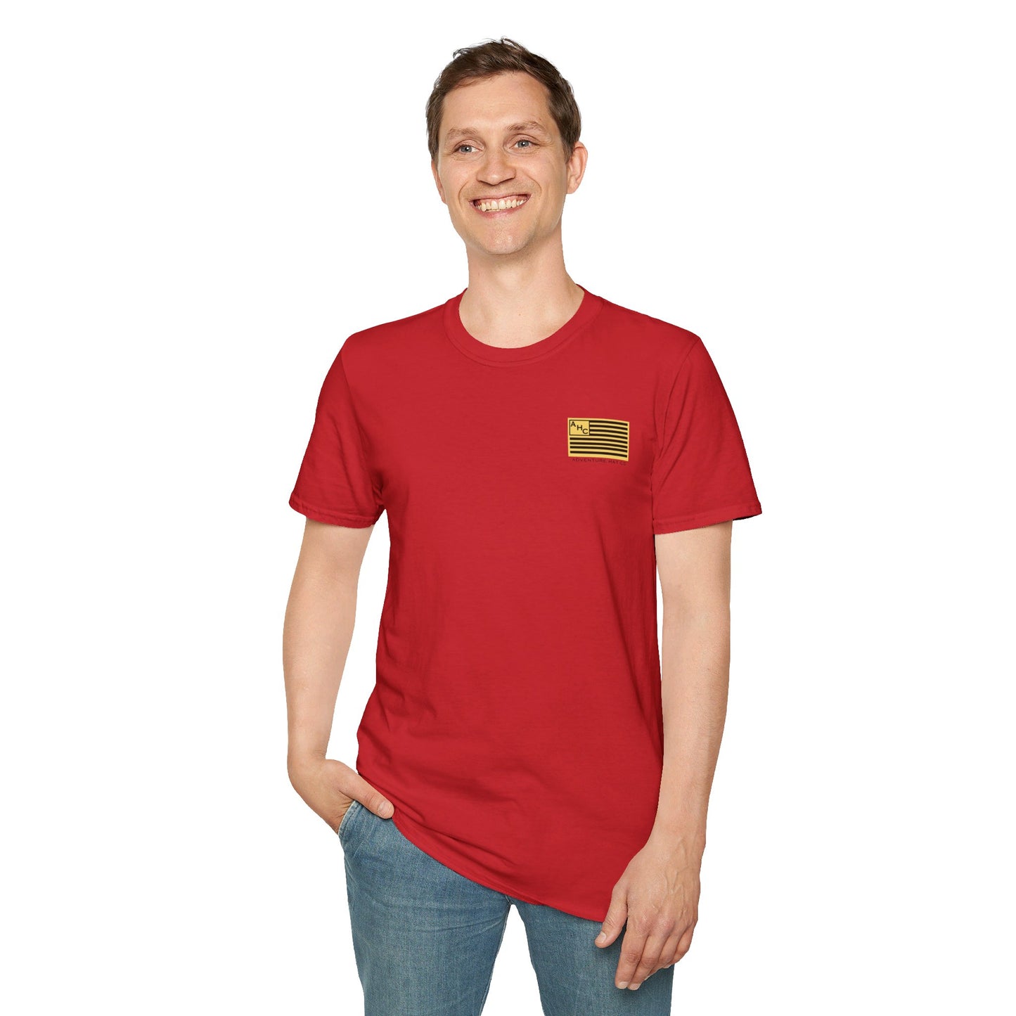 Adventure Hat Co Flag Unisex Softstyle T-Shirt