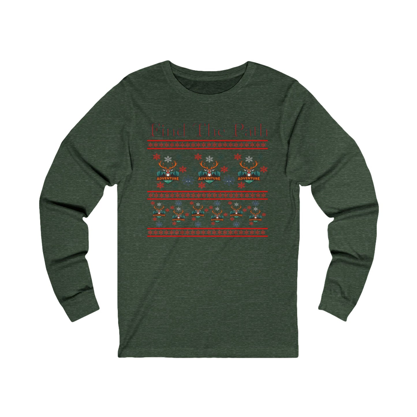 Ugly Sweater Long Sleeve Tee by Adventure Hat Co