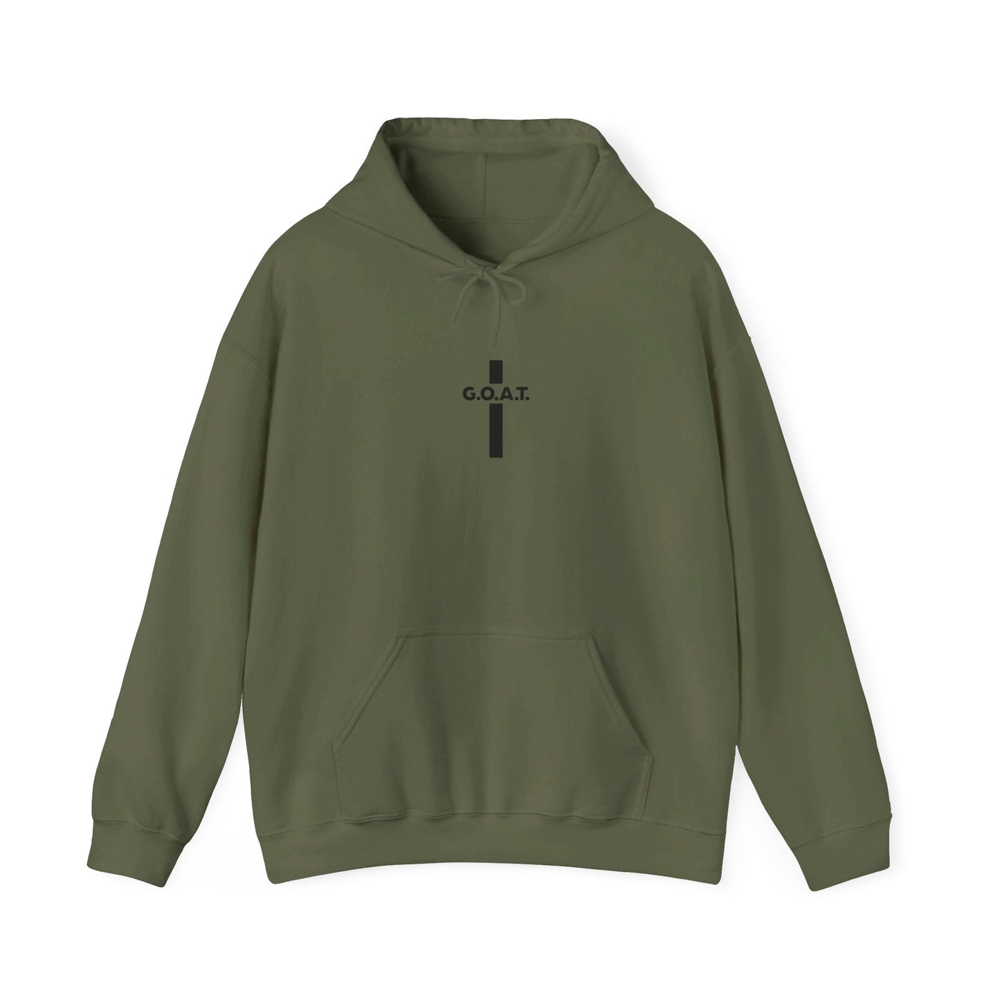 Adventure Hat Co "Jesus is the GOAT" Hoodie Unisex Heavy Blend™ Hooded Sweatshirt