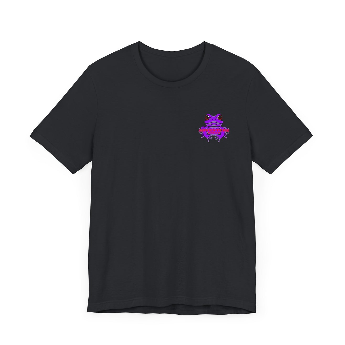 Adventure Hat Co Purple Frog Shirt Unisex Jersey Short Sleeve Tee