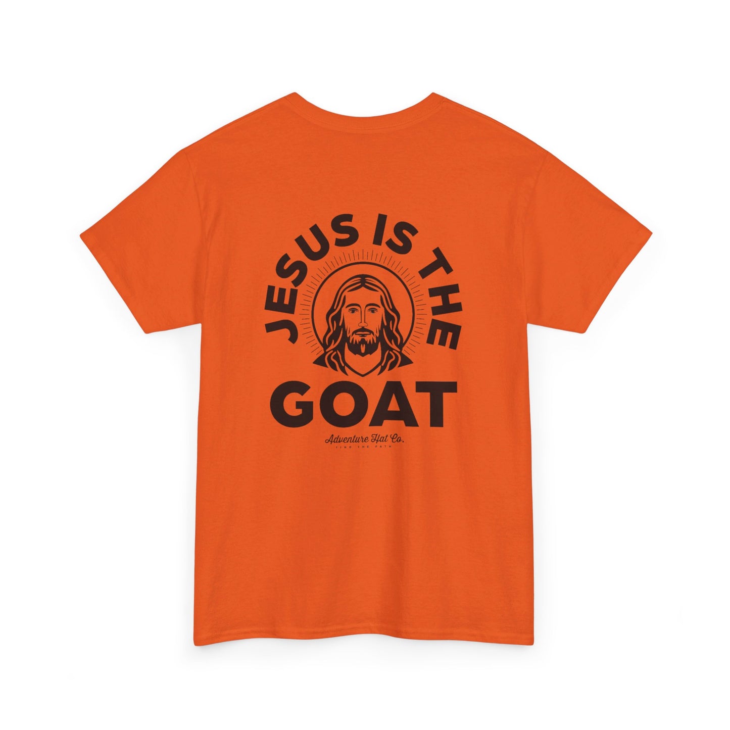 Jesus is the GOAT T-Shirt Unisex Heavy Cotton Tee