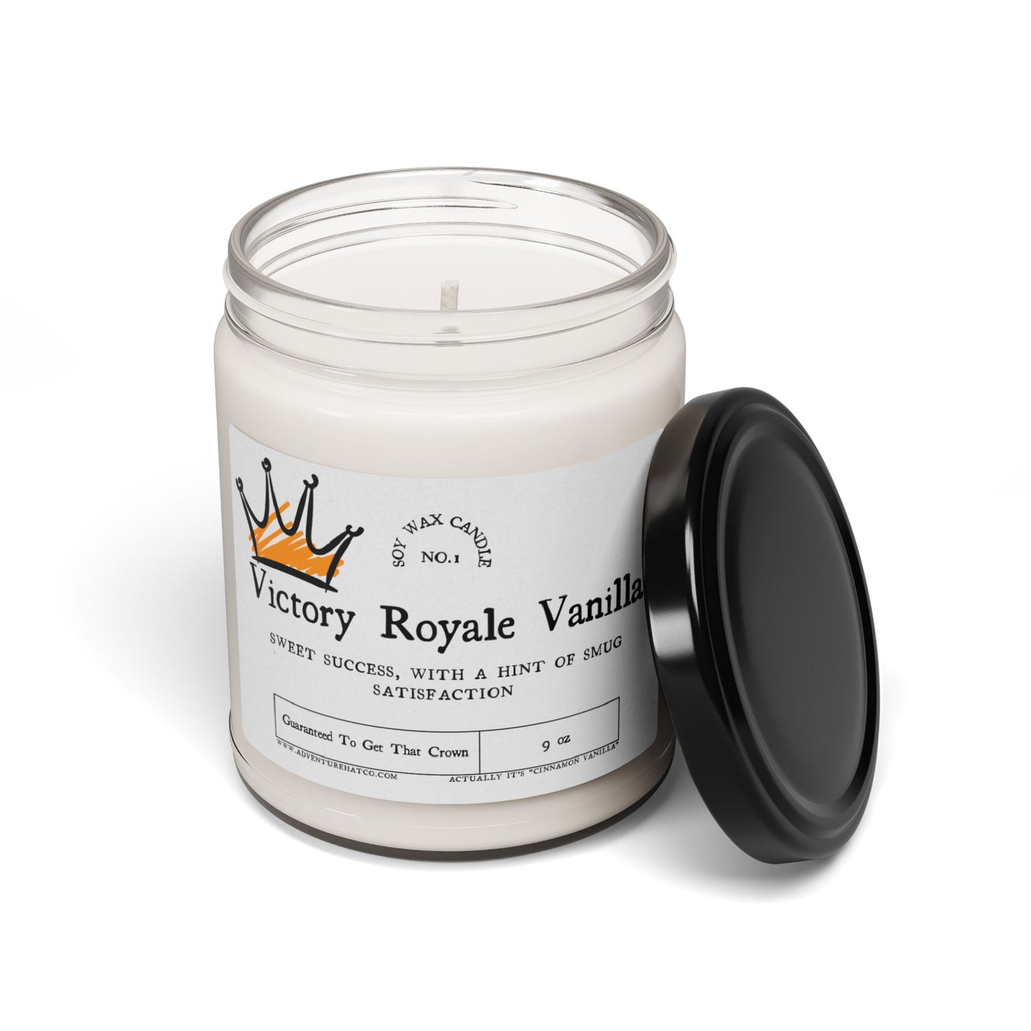 Funny Gaming Themed Candle, Victory Royale Vanilla