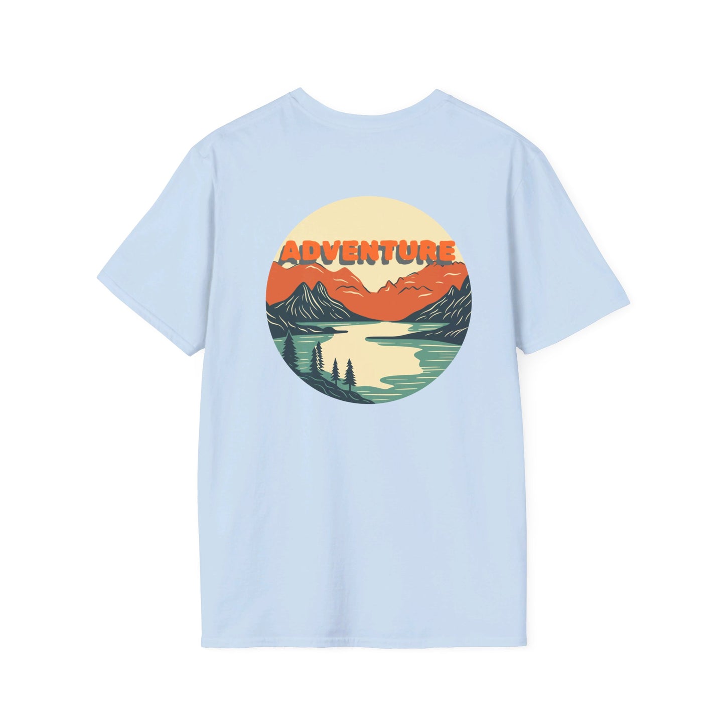 Adventure Hat Co Mountain Neutral Colors Unisex Soft style T-Shirt