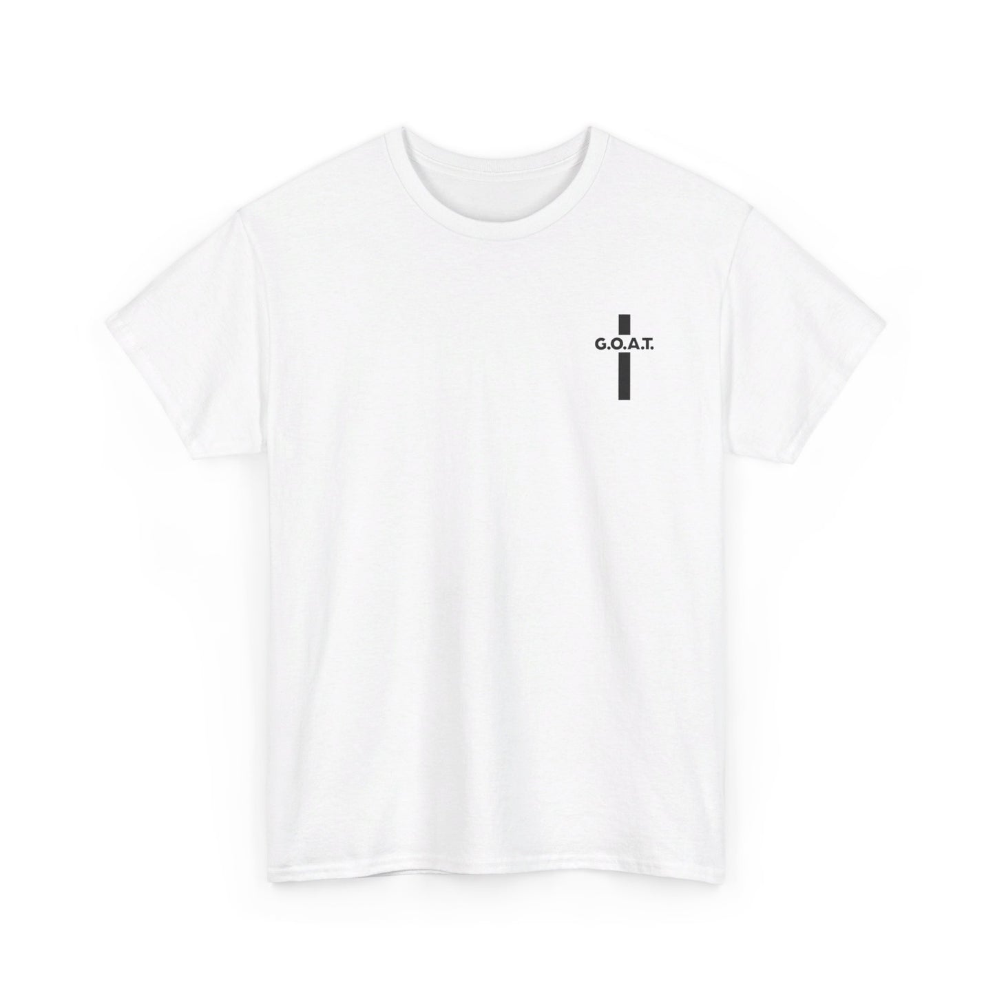 Jesus is the GOAT T-Shirt Unisex Heavy Cotton Tee