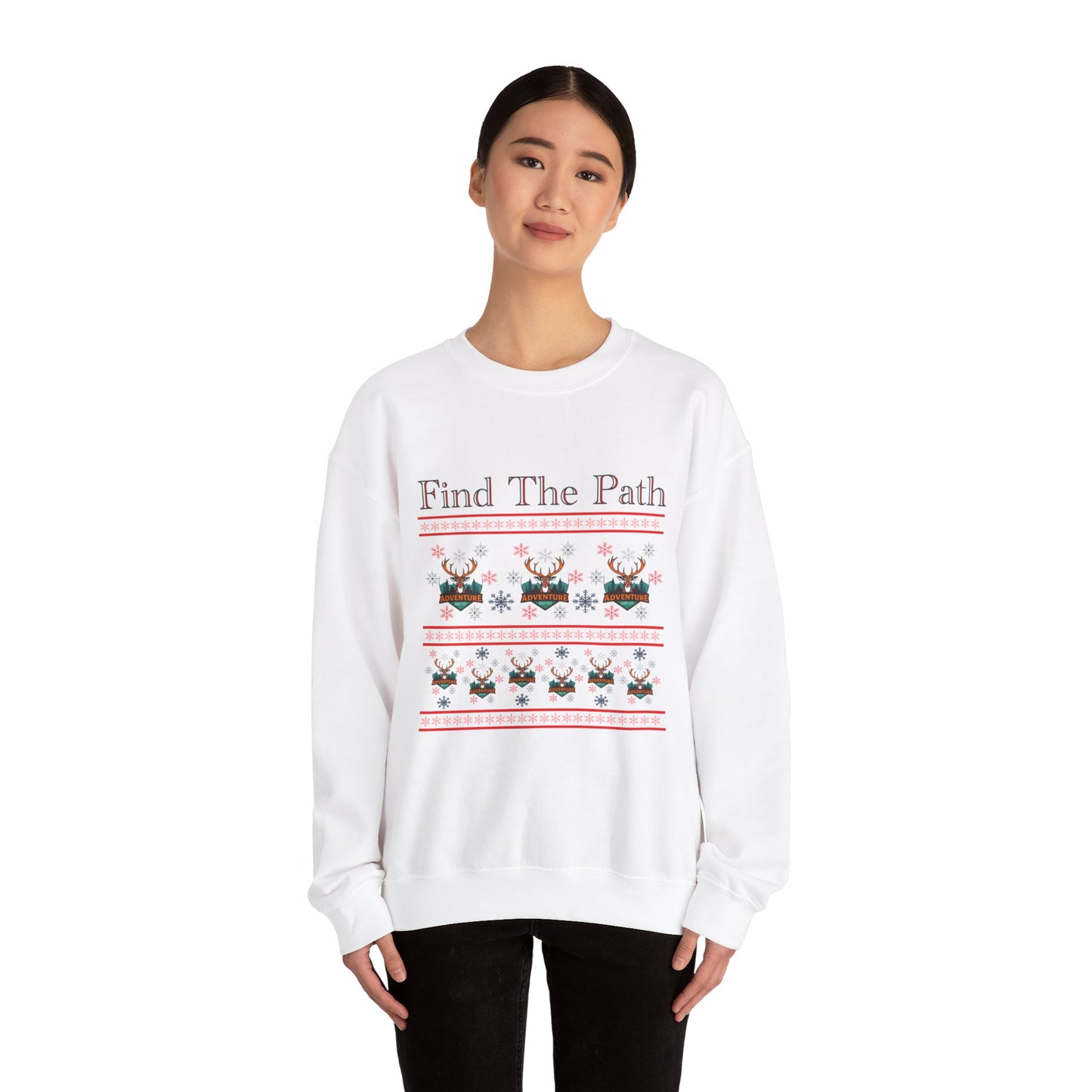 Adventure Hat Co Ugly Sweater Unisex Heavy Blend™ Crewneck Sweatshirt