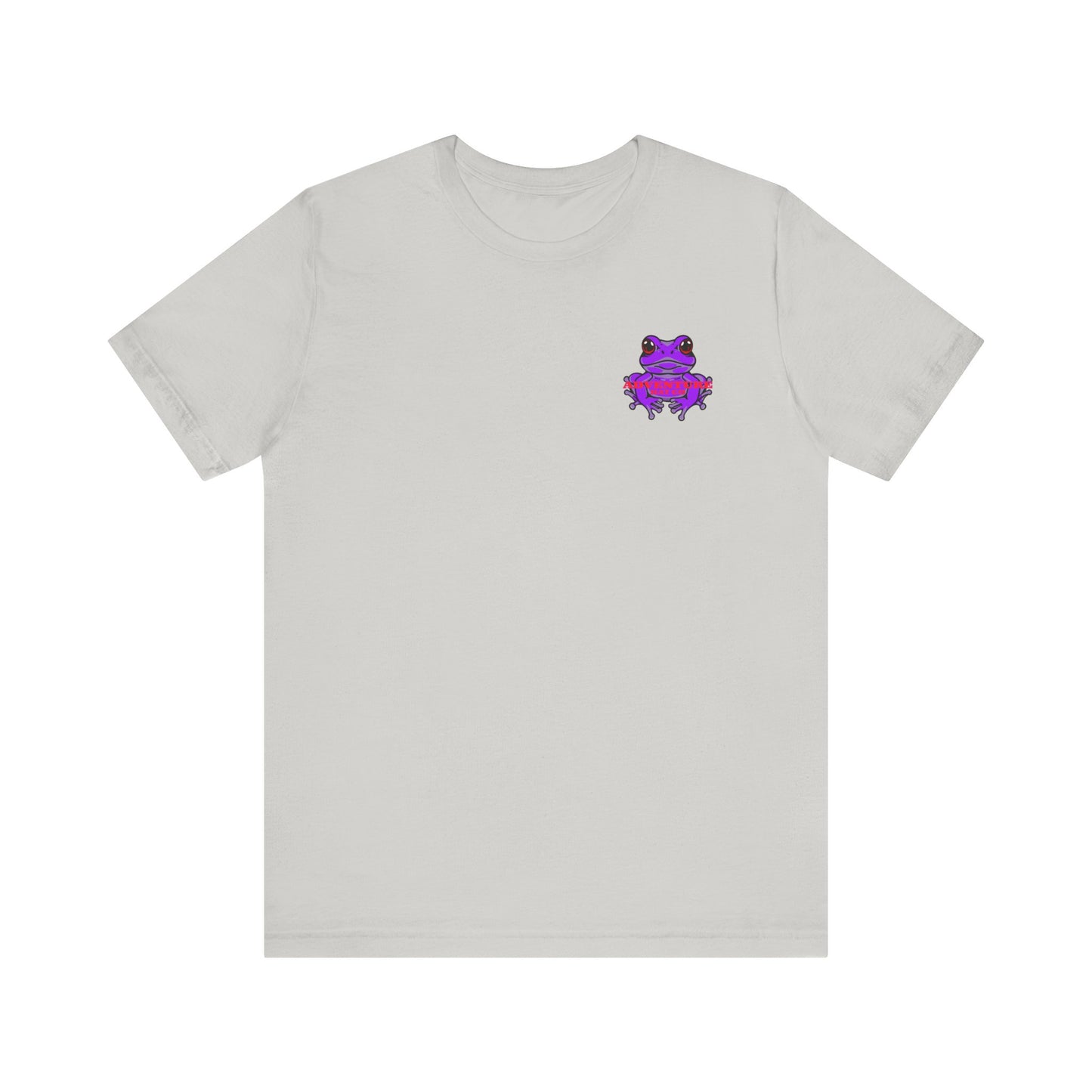 Adventure Hat Co Purple Frog Shirt Unisex Jersey Short Sleeve Tee