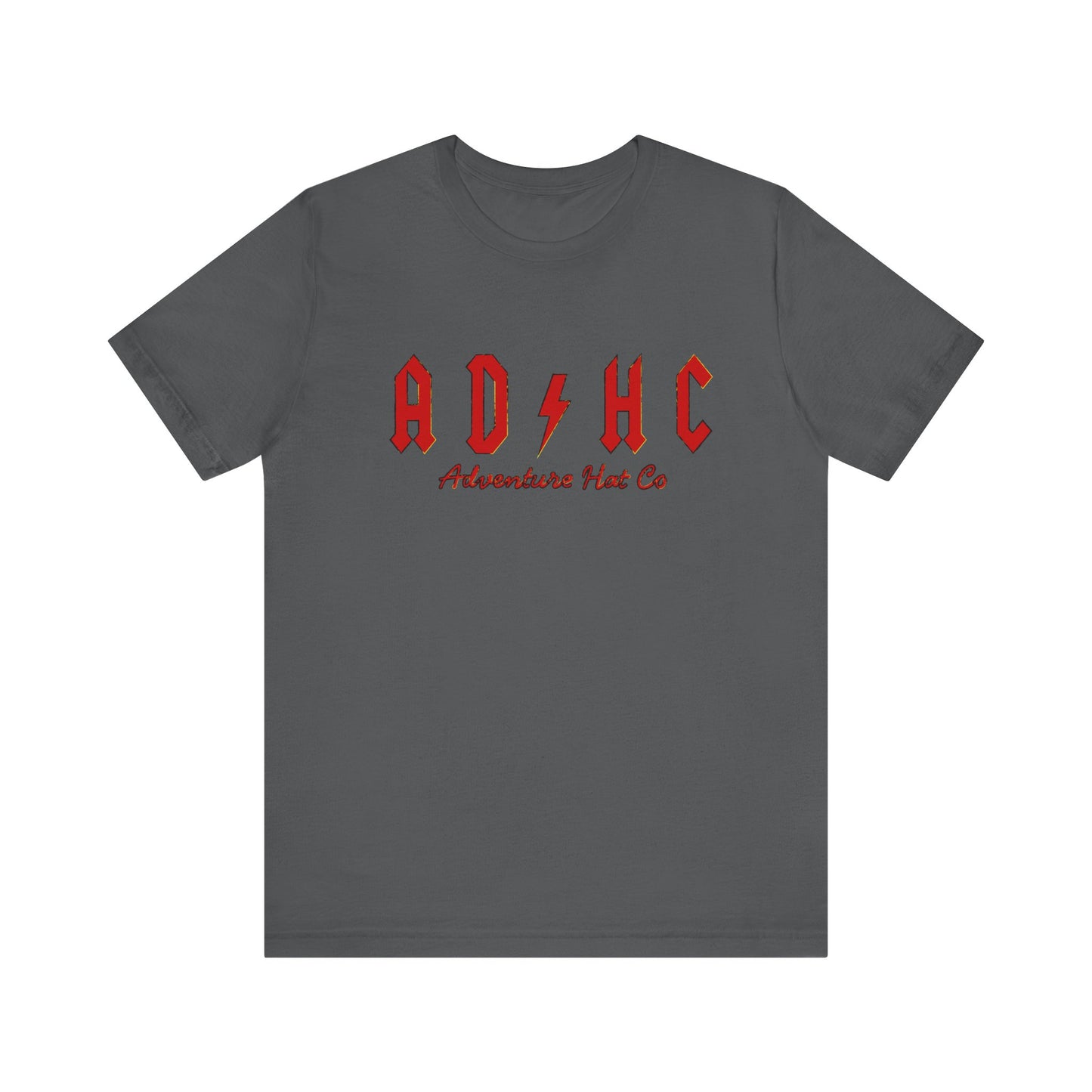 Adventure Hat Co AC/DC inspired shirt AD/HC Unisex Jersey Short Sleeve Tee