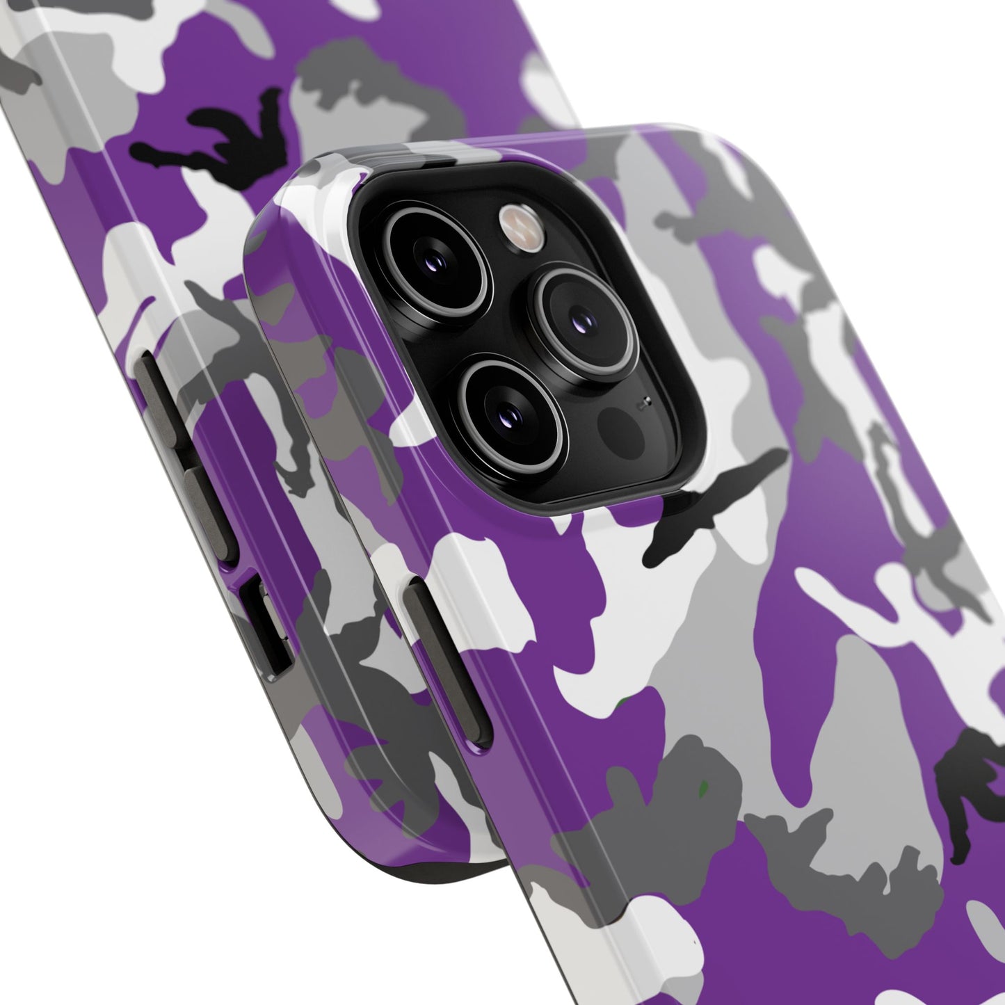 iPhone Case - Adventure Hat Co Purple Camo Impact-Resistant Case for 16, 15, and 14 Models