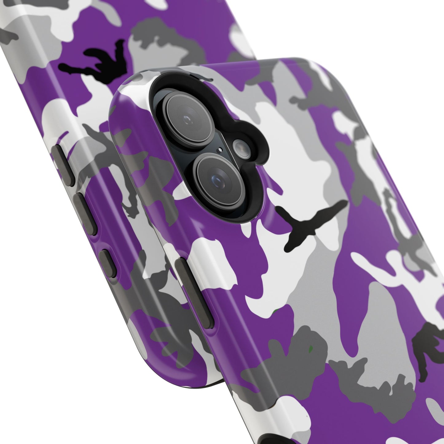 iPhone Case - Adventure Hat Co Purple Camo Impact-Resistant Case for 16, 15, and 14 Models