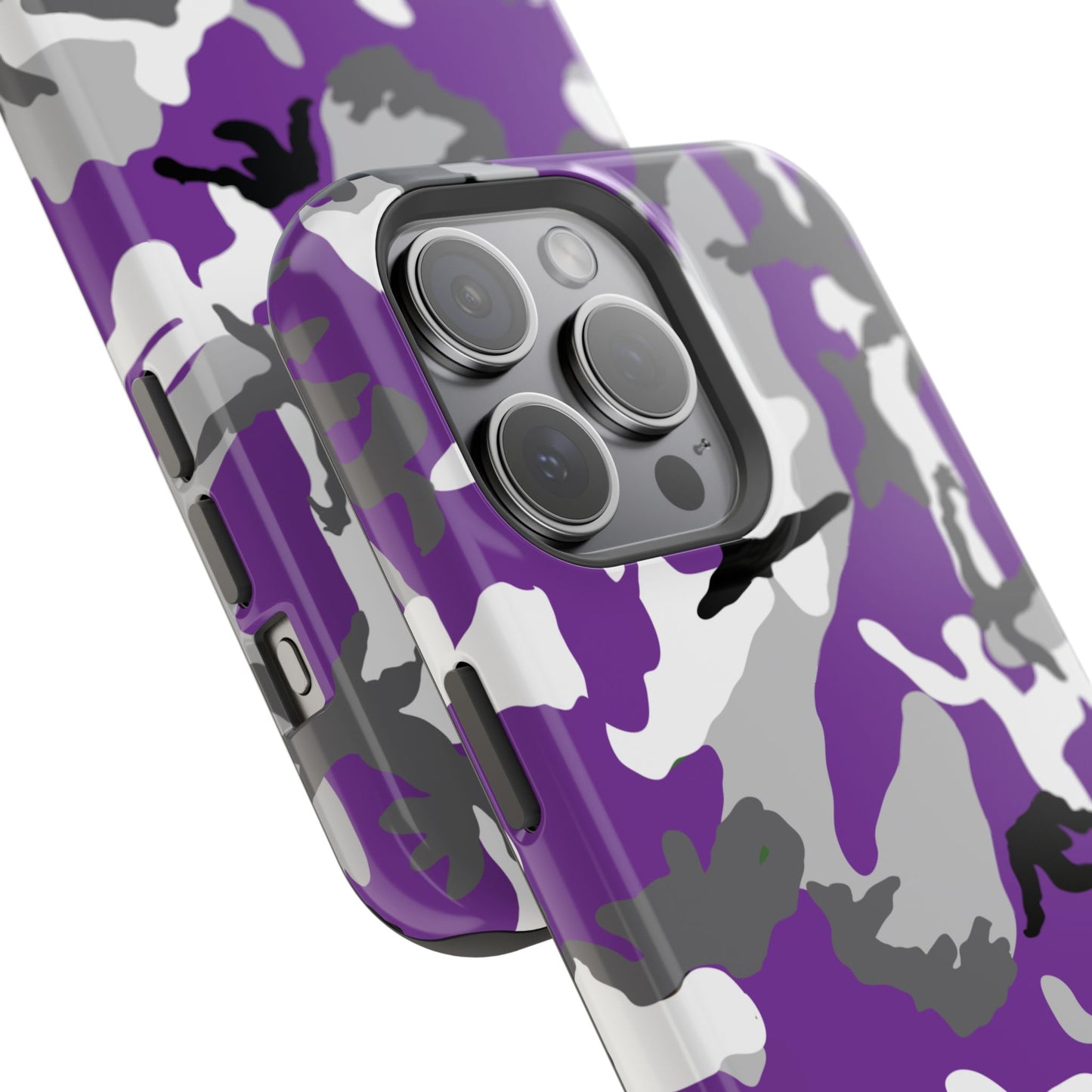 iPhone Case - Adventure Hat Co Purple Camo Impact-Resistant Case for 16, 15, and 14 Models