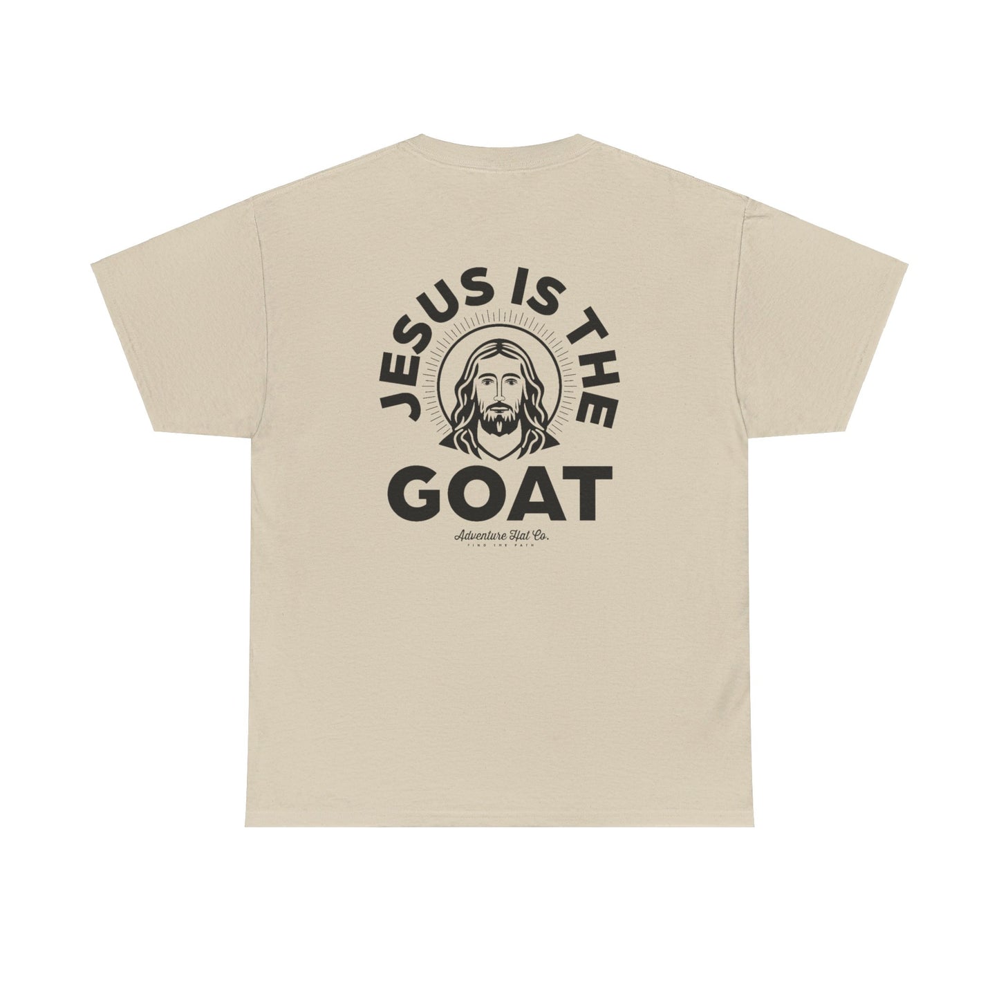 Jesus is the GOAT T-Shirt Unisex Heavy Cotton Tee