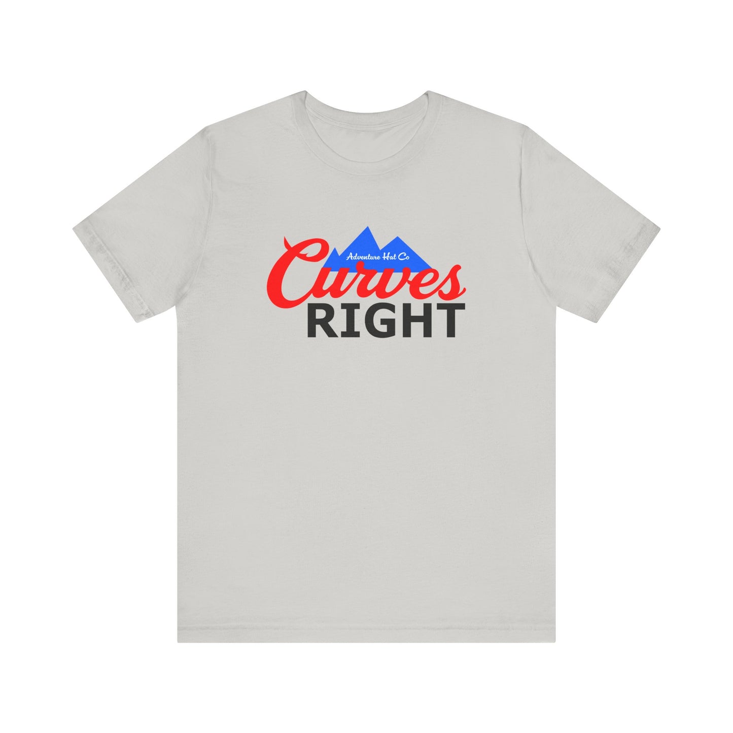 Funny Golf Curves Right T-Shirt for Dads and Golfers