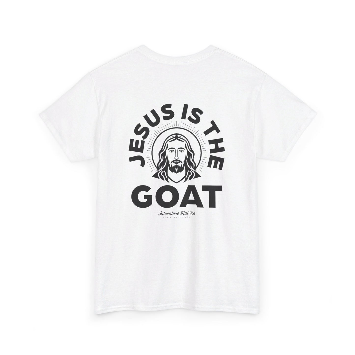 Jesus is the GOAT T-Shirt Unisex Heavy Cotton Tee