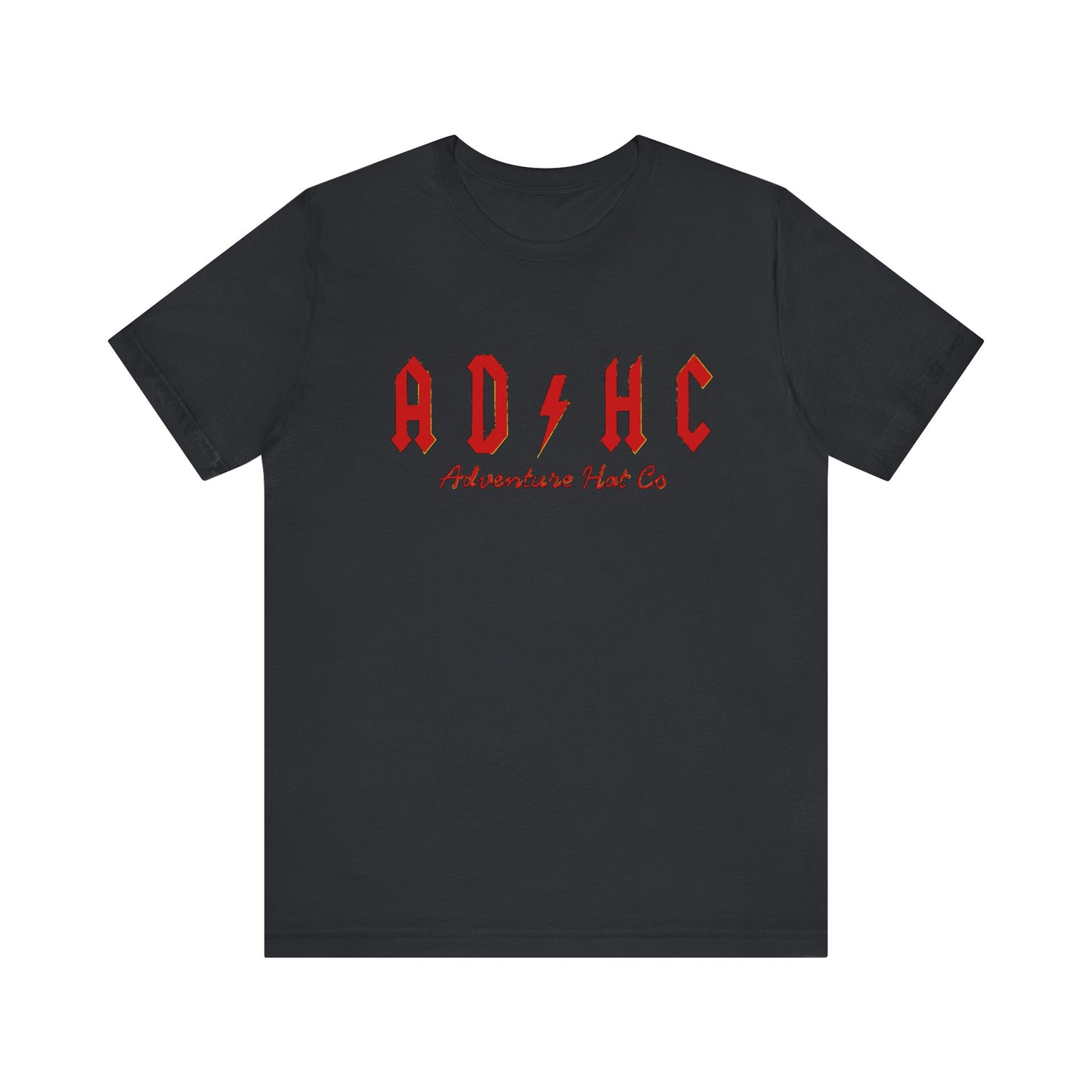 Adventure Hat Co AC/DC inspired shirt AD/HC Unisex Jersey Short Sleeve Tee