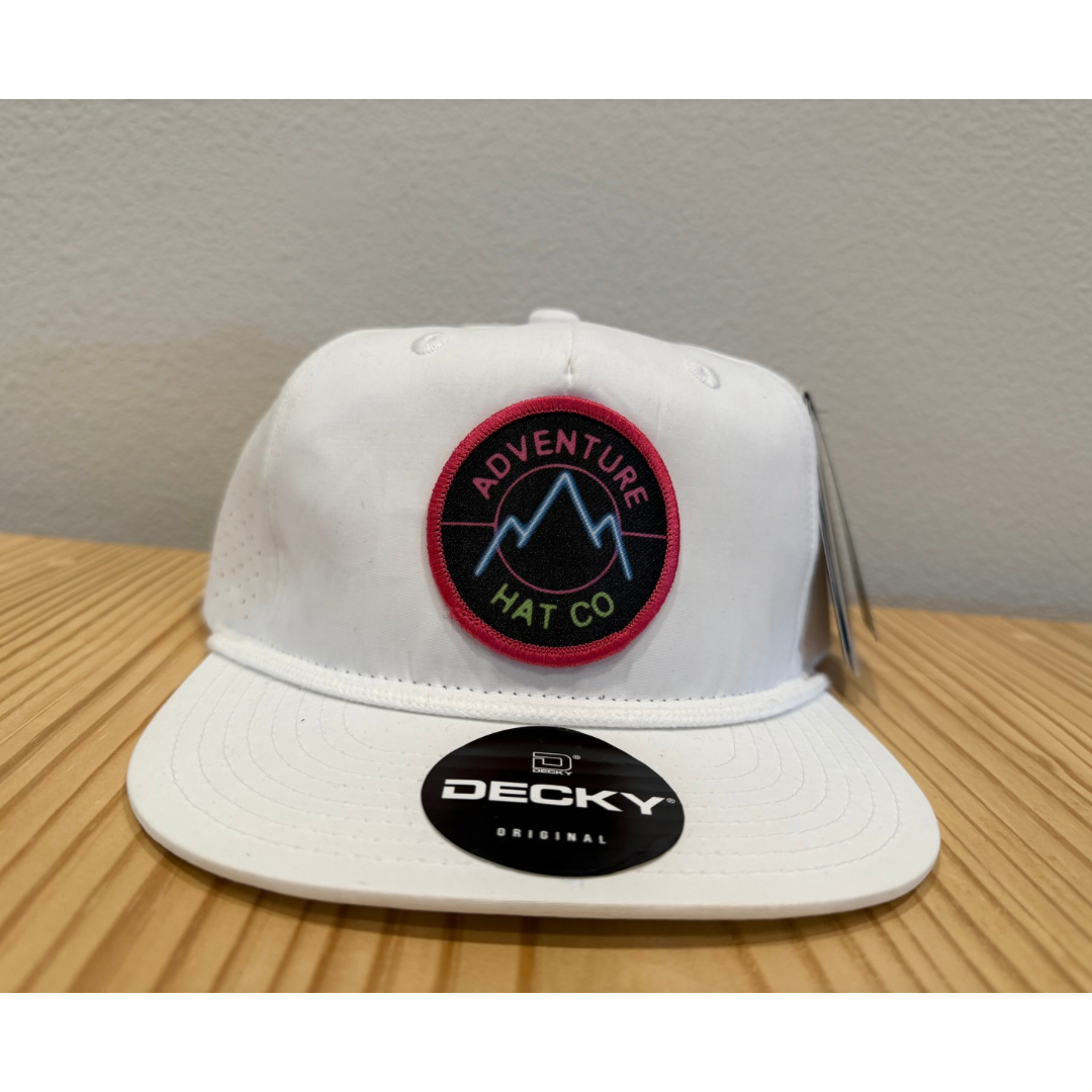 Adventure Hat Co Rope Hat With Neon  Sublimated Patch 2 style available