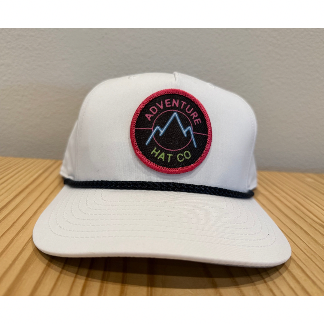 Adventure Hat Co Rope Hat With Neon  Sublimated Patch 2 style available