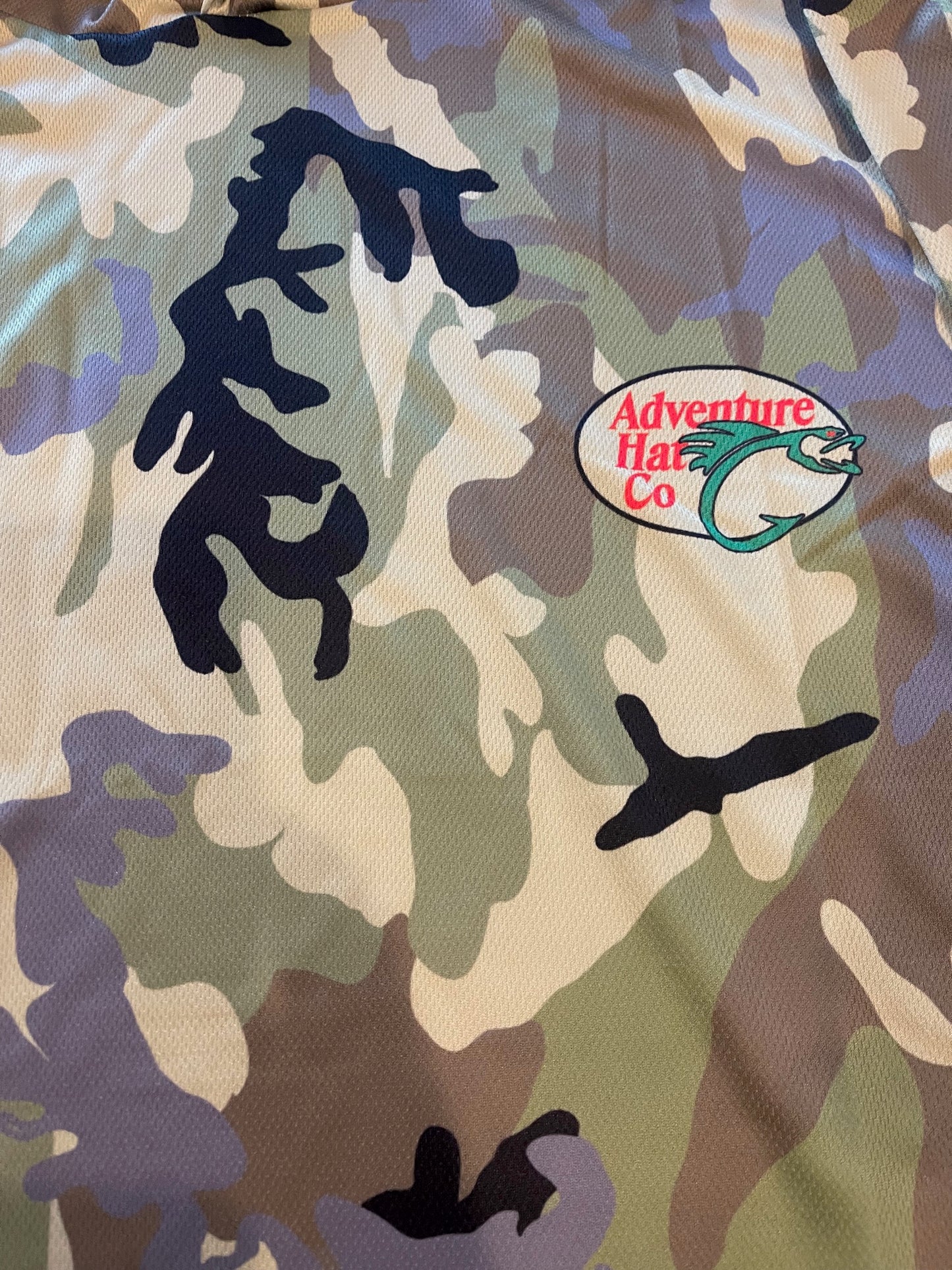 Adventure Hat Co Custom Camouflage Fishing Hoodie